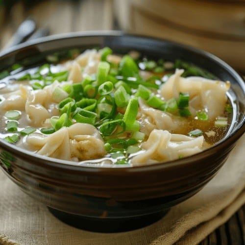 Wonton Soup Lunch Special.