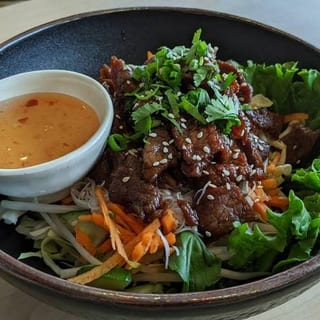 Sesame Beef Noodle Bowl